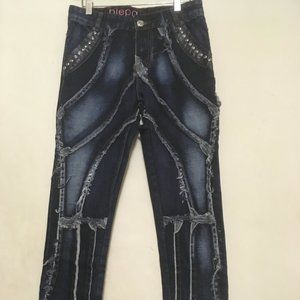 Distressed Rocker Jeans